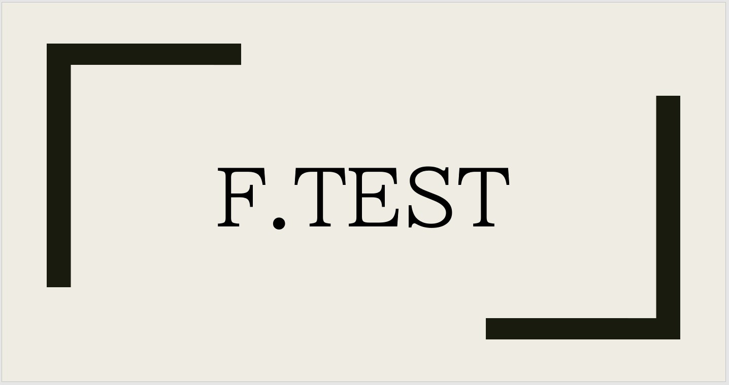 エクセル・スプレッドシートで使える関数「F.TEST／FTEST」とは