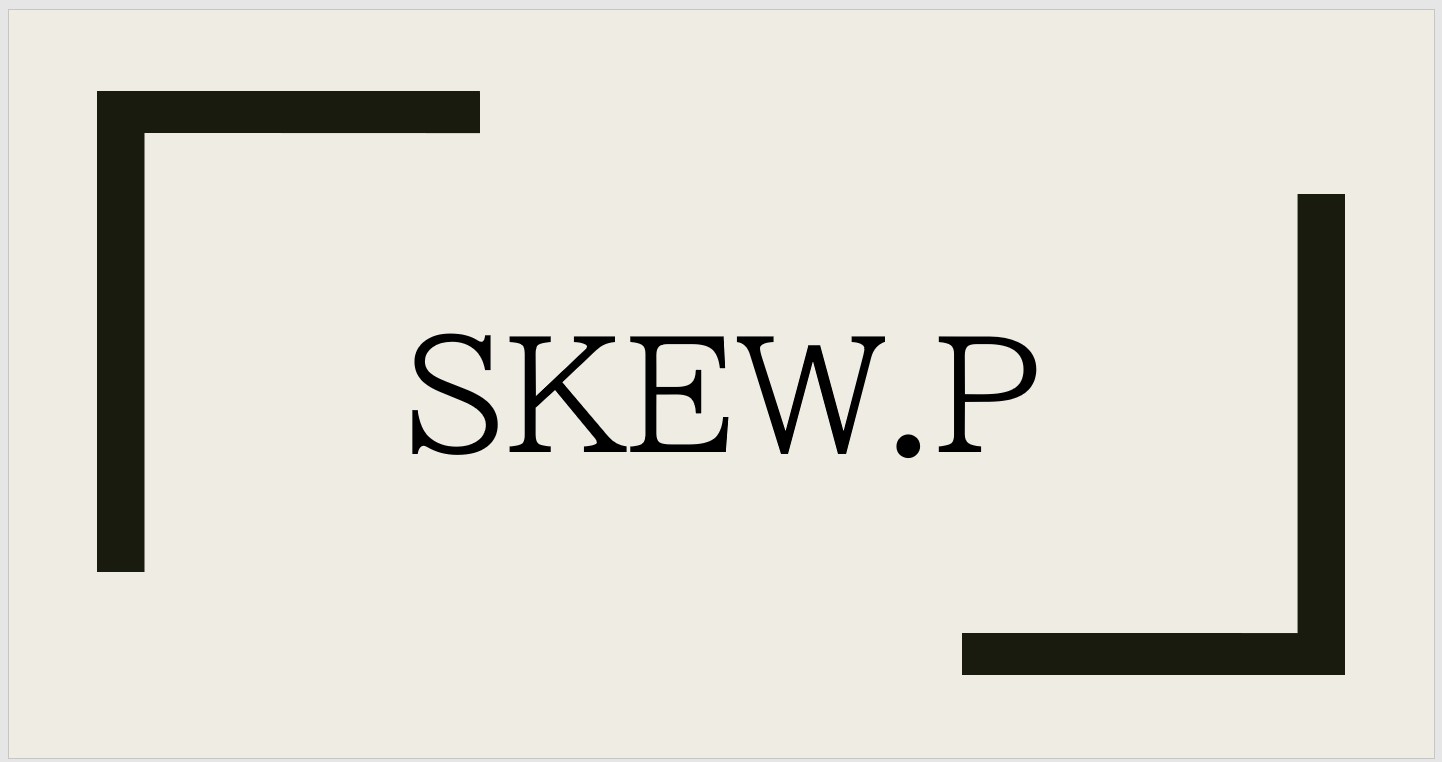 エクセル・スプレッドシートで使える関数「SKEW.P」とは