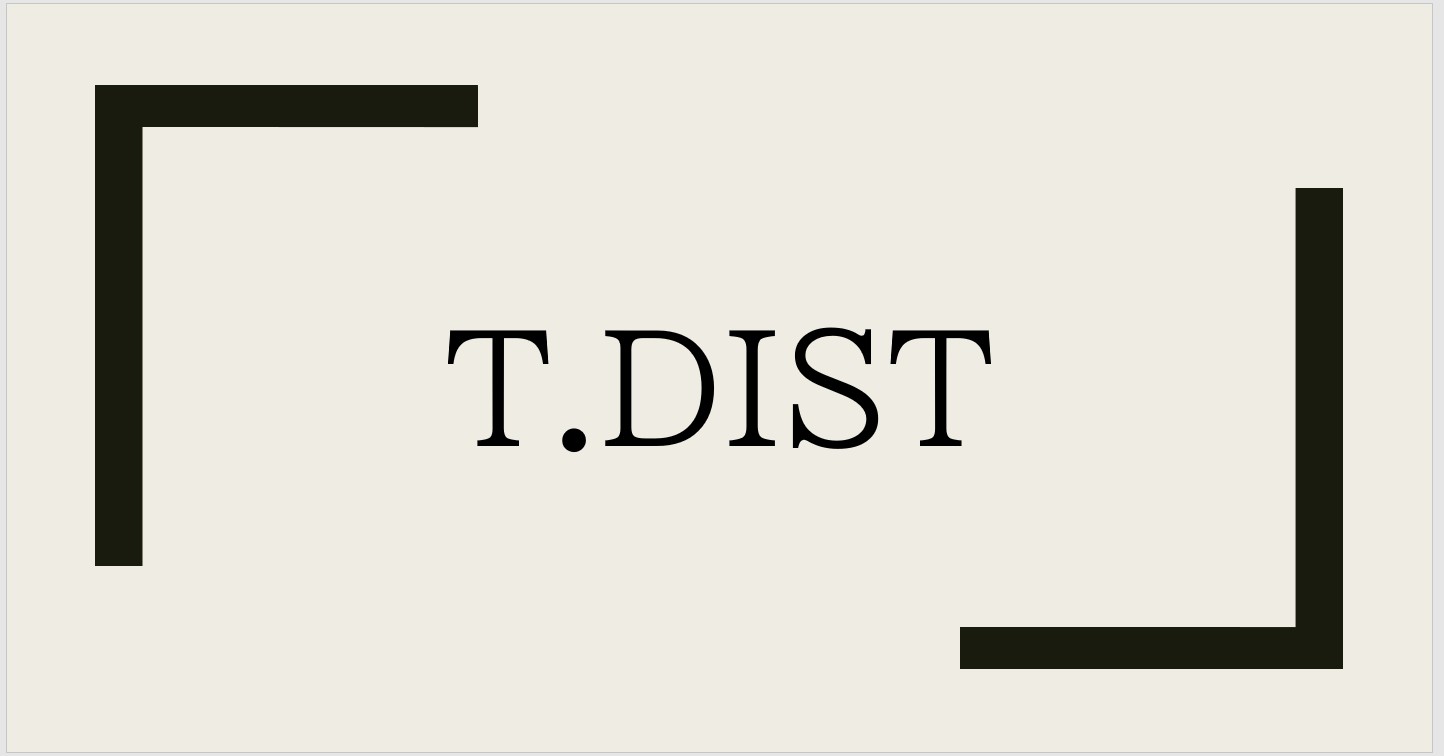 エクセル・スプレッドシートで使える関数「T.DIST」とは