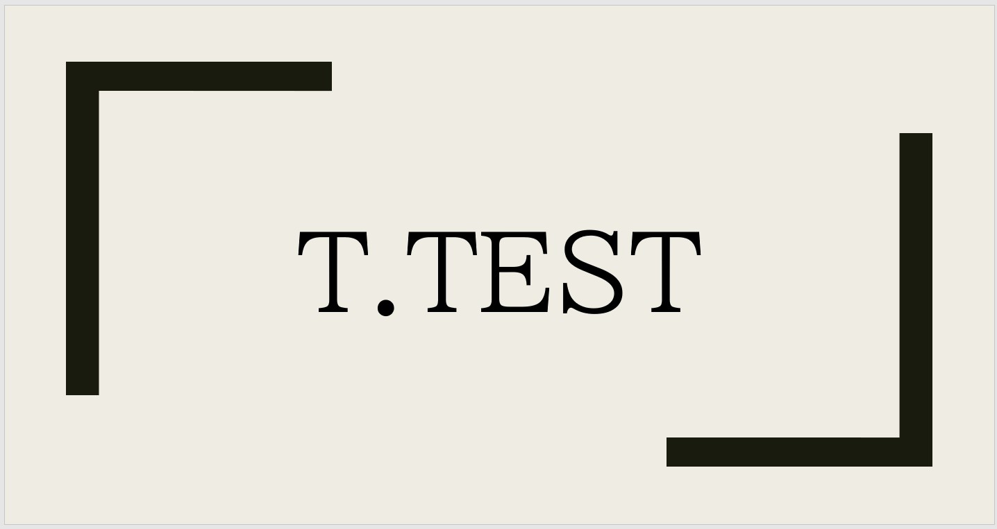 エクセル・スプレッドシートで使える関数「T.TEST」とは
